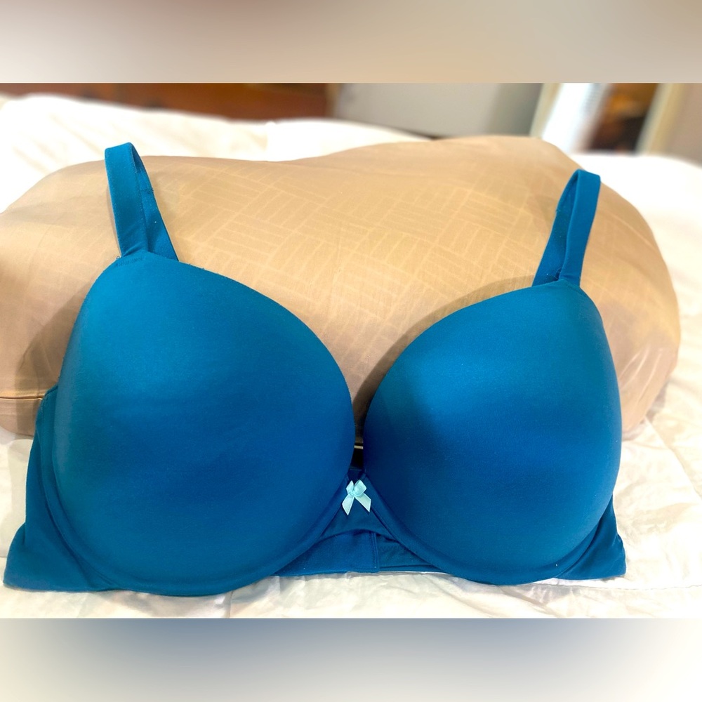 Torrid Blue 40DDD underwire Tshirt bra